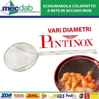 Schiumarola Colafritto A Rete In Acciaio Inox Vari Diametri Pintinox