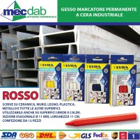 Gesso Marcatore A Cera Industriale Ø 11 MM - L 11 CM Vari Colori Lyra Conf 12|9,20 € Gesso Marcatore A Cera Industriale Ø 11 MM - L 11 CM Vari Colori Lyra Conf 12|9,20 €