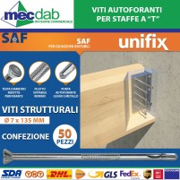 Viti Autoforanti Zincate Per Fissaggio Di Travi In Legno Su Staffe Metalliche Varie Misure|82,00 €