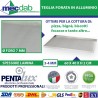 Teglia Micro Forata In Alluminio Rettangolare Professionale Per Focacce, Dolci e Biscotti Pentalux|Pentalux / Italpent