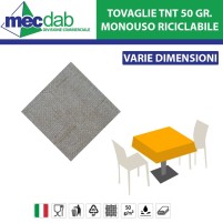 Tovaglie Coprimacchia 25/50 PZ Tessuto Non Tessuto Juta Caffè