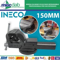 Morsa Da Banco In Acciaio Infrangibile Professionale Per Uso Intensivo 150mm Ineco|160,00 €