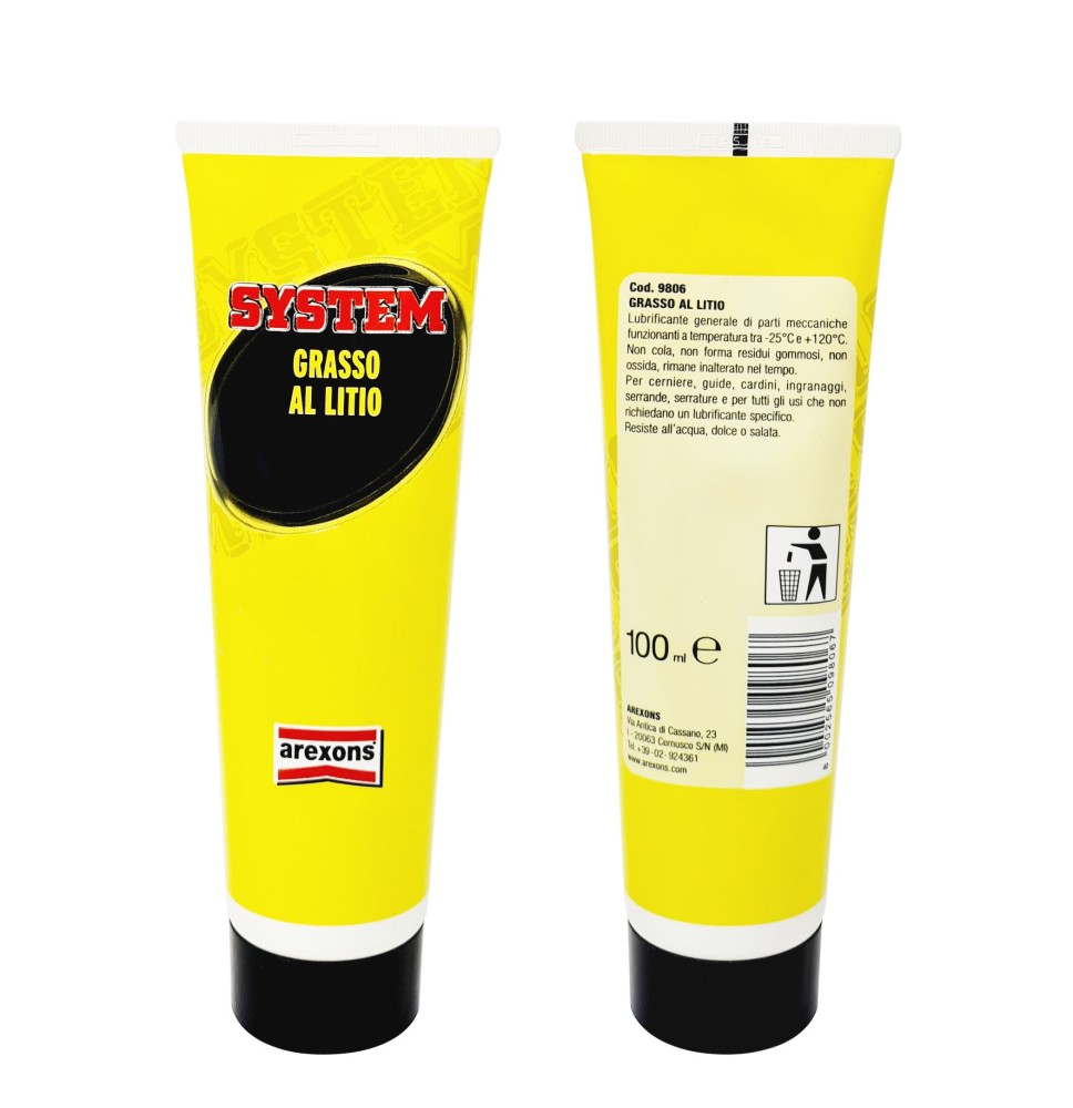 Grasso Al Litio Per Parti Meccaniche Serrande E Serrature Arexons 9806|4,99 €