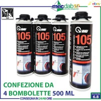 Pulitore Schiuma Poliuretanica Per Pistola Spray Elimina Residui VDM 105