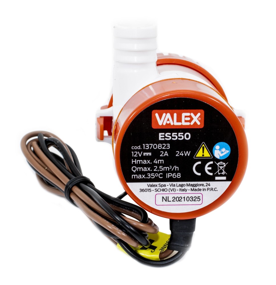 Elettropompa Sommergibile Acque Chiare 12V Es550 1370823 Valex|24,00 €