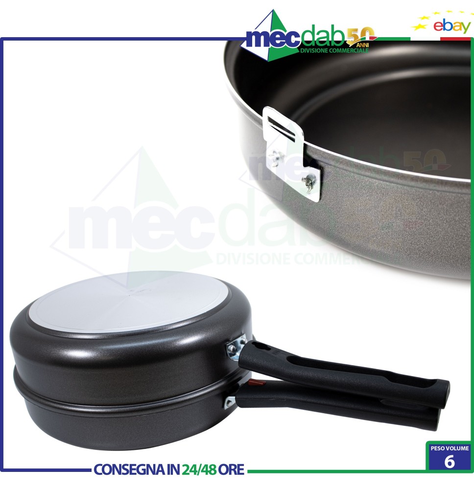 Fornetto In Alluminio Doppia Casseruola Antiaderente Ø 26 Cm Italpent|14,50 €