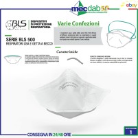 Mascherina FFP2 Made in Italy Covid-19 Versione 1 BLS500 Duck