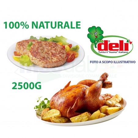 Mix Spezie Per Carne Arrosto Con Poco Sale Secchiello Da 2,5KG Delì Food Italy | Mec.Dab SRL | Delì ItaliaHotel, Restaurant & Café |8058776070064